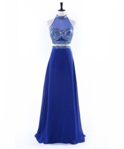 BlueHalterPromDresses DariusCordell