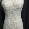 style sun lace wedding dress on nude fabric darius cordell