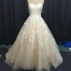 Style  Two tone champagne lace wedding gowns Darius Cordell