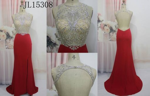 Red rhinestone pageant gowns Darius Cordell