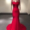 Style#Apr Redlongsleevemotherofthegroomeveningdresses DariusCordell