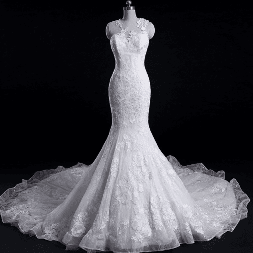 Style#AprL DesignerLaceWeddingGown DariusCordell