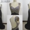 Style JL Black empire waist evening gowns Darius Cordell