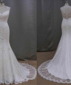 Style#ST SheerLacebackWeddingDresses DariusCordell