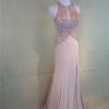 Style#yaz DariusCordell PastelPinkHalterEveningDress