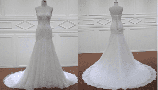 Style#WD Embroideredstraplessweddinggowns DariusCordell