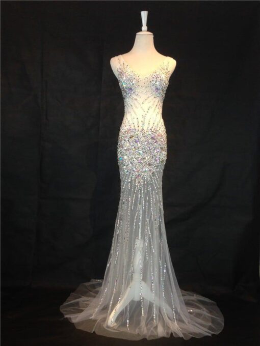 Style#yaz  SheerCrystalPageantDresses DariusCordell