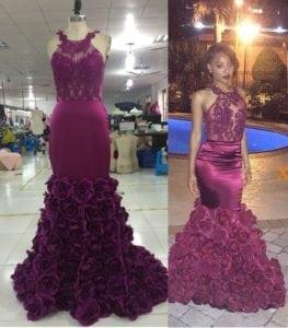 Replica from internet for prom dress