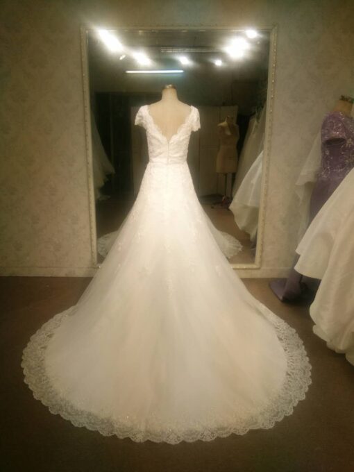 Style# VbackPlusSizeWeddingGown DariusCordell