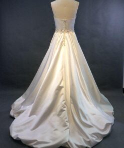 Style L rolled hem wedding dress darius cordell