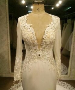 #  LongSleeveLaceWeddingDressInspiredbyBertabyDariusCordell