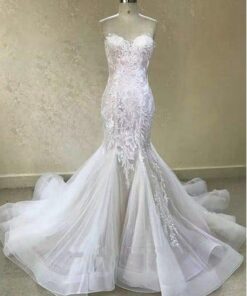 Style# Fit and flareembroideredweddinggownbyDariusCordell