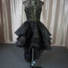 Style#ALS . CapSleeveblacklacecocktailformaldressbyDariusCordell