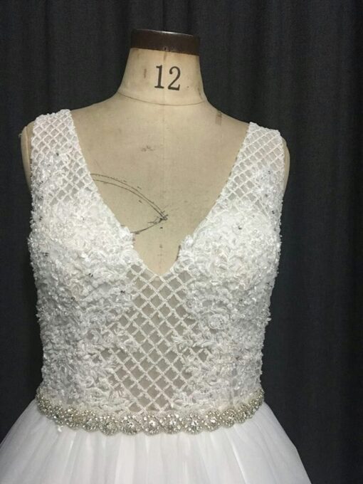 Style#LatticebeadedweddingdressfromDariusCordellCoutureFashionDesigns