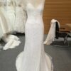 Style#S fittedwhitebridaldressfromdariuscordellcouturefashiondesigns