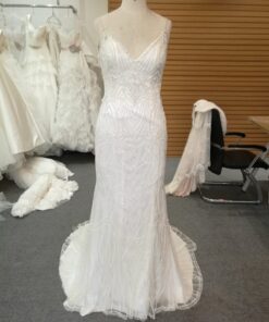 Style#S fittedwhitebridaldressfromdariuscordellcouturefashiondesigns