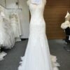 Style#LongStraplessEmbroideredBridalDressbyDariusCordell()