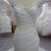 Style#S RuchedcapsleeveweddingdressromDariusCordellCoutureFashionDesigns