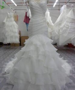 Style#S ruffledfit and flarebridaldressfromDariusCordellCoutureFashionDesign