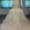 Style# backofbeadedfit to flarestraplessweddinggownbyDariusCordellCoutureFashionDesigns