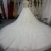 Style BHD back of Long sleeve plus size wedding gowns from Darius Cordell Couture Fashion Designs