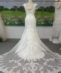Style FA  back of lace bridal design from Darius Cordell Couture Fashion Designs