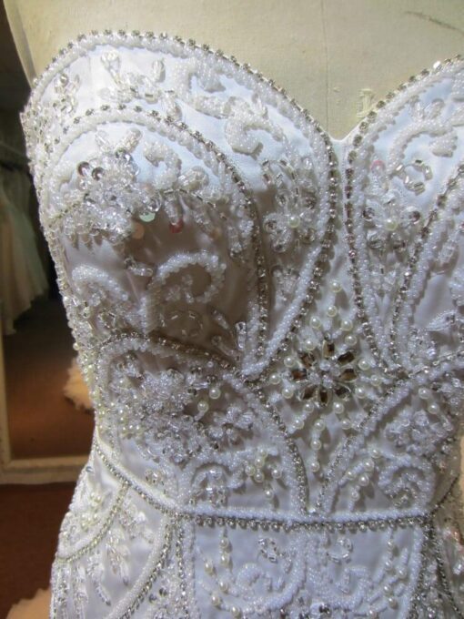 Style#YS bridalgownbeadingfromdariuscordellcouturefashiondesigns