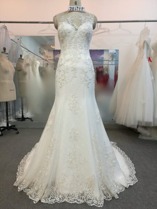 Embossed Embroidery wedding dress from Darius Bridal