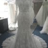 Diana Long sleeve embroidered wedding gown