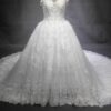 LaToriadress beadedlaceweddingdresses dariuscordell