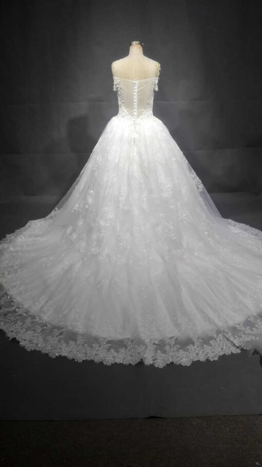 LaToriadress sheerbackweddinggowns dariuscordell