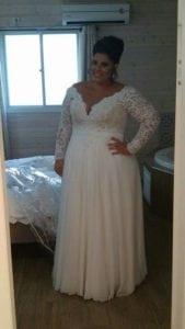 Style bb93 - Plus size empire waist wedding gowns