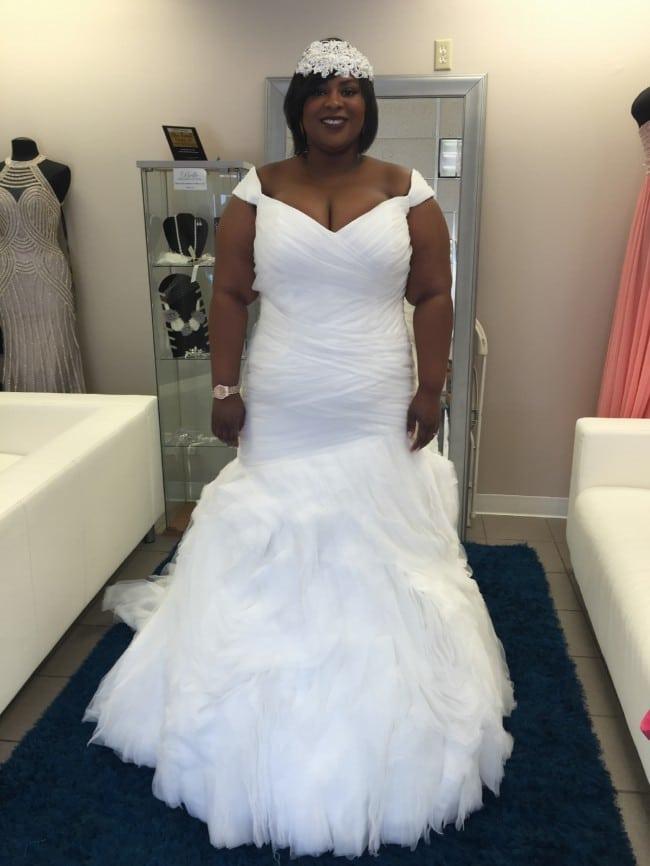 white plus size wedding gowns from Darius Bridal