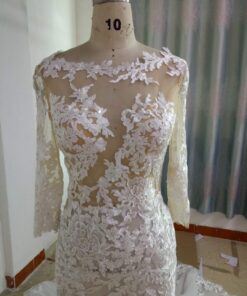 ST BertainspiredlongsleevelaceweddingdressfromDariusBridal