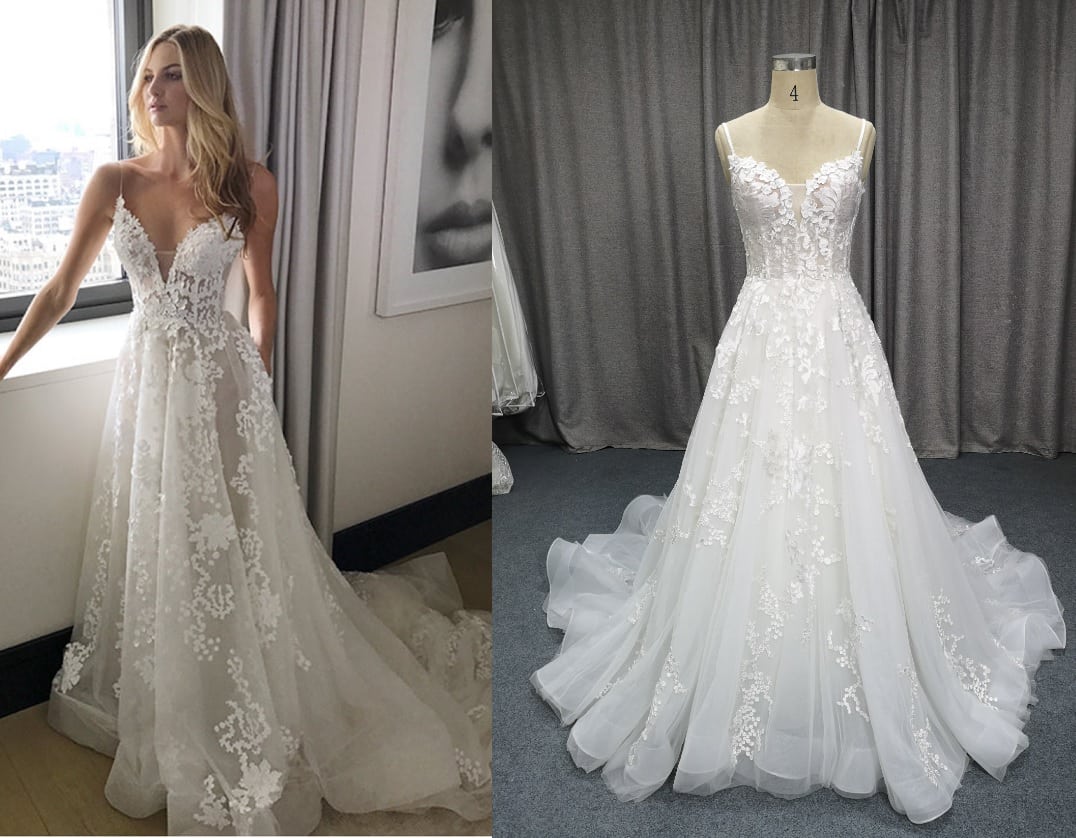 Custom Wedding Dress Replica from Darius Cordell Inspired by Pallas Couture