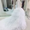 Style #C2018-Carroll Tiered ball gown wedding dresses from Darius Cordell