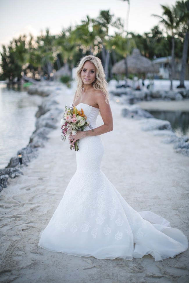 strapless beach wedding gowns from the Darius Collection