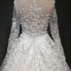 JT-066 (5) sheer back wedding dress from Darius Cordell