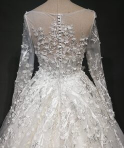 JT-066 (5) sheer back wedding dress from Darius Cordell