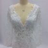 LS0180382 pearl beaded lace wedding gown from Darius Cordell