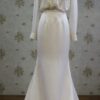 Long sleeve two piece wedding dress from Darius Cordell