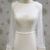 Replica of ATELIER PRONOVIAS RELATO long sleeve wedding dress by Darius Cordell