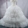 Style #C2018-PCarroll beaded lace wedding ball gown from Darius Cordell