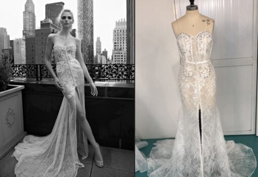 Inbal Dror Inspired replica wedding dress from Darius Cordell