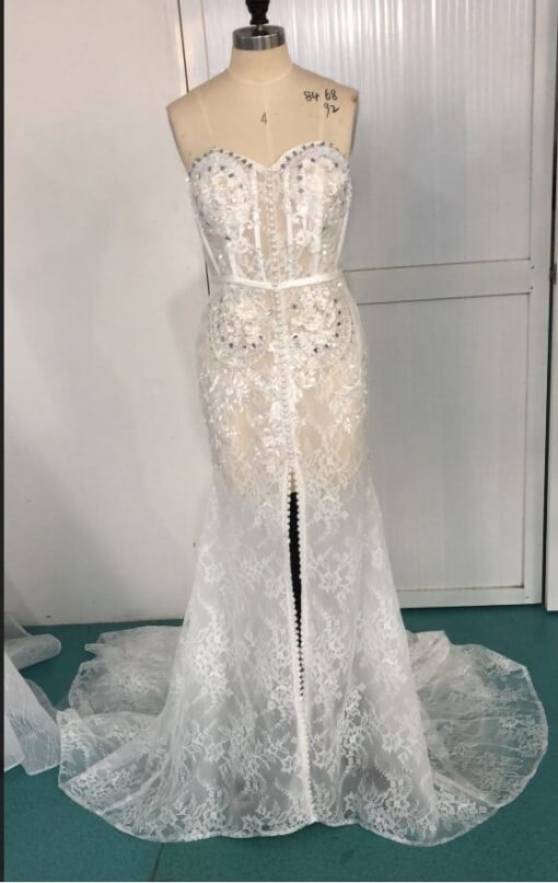 Inbal Dror Inspired wedding gown from Darius Cordell Replicas