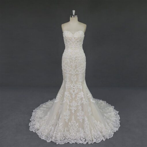 Style JA8975 (1) Strapless mermaid wedding gown from Darius Customs