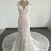 Style #97330 cap sleeve embroidery wedding gown from Darius Cordell