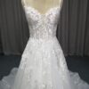 Style C2018-LHanson - a-line bridal gown with spaghetti straps from Darius Cordell