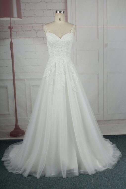 95012-1 Simple and Elegant Darius Cordell Custom Wedding Dresses