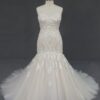 JA8901 Fit-and-flare wedding gowns with embroidery from Darius Cordell